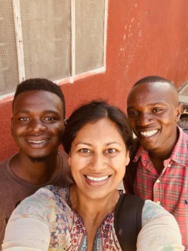 My hosts in Dar Es Salaam